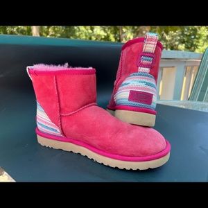 Classic Ugg Mini Boot Pink Size 7